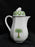 Villeroy & Boch Caribic, Green Palm Tree: Coffee Pot & Lid, 9" Tall