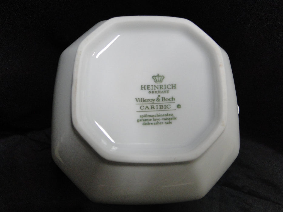Villeroy & Boch Caribic, Green Palm Tree: Coffee Pot & Lid, 9" Tall