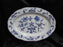 Blue Danube, Blue Onion: Oval Serving Platter, 13 7/8" x 10"