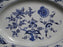 Blue Danube, Blue Onion: Oval Serving Platter, 13 7/8" x 10"