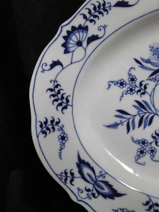 Blue Danube, Blue Onion: Oval Serving Platter, 13 7/8" x 10"