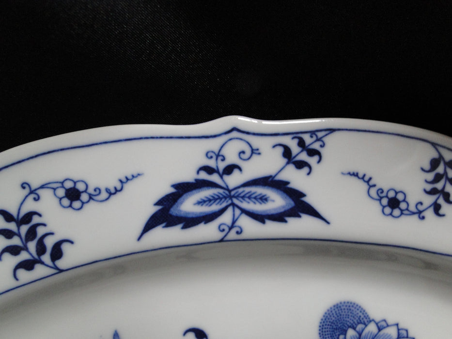 Blue Danube, Blue Onion: Oval Serving Platter, 13 7/8" x 10"