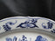 Blue Danube, Blue Onion: Oval Serving Platter, 15 3/4" x 11 1/4"
