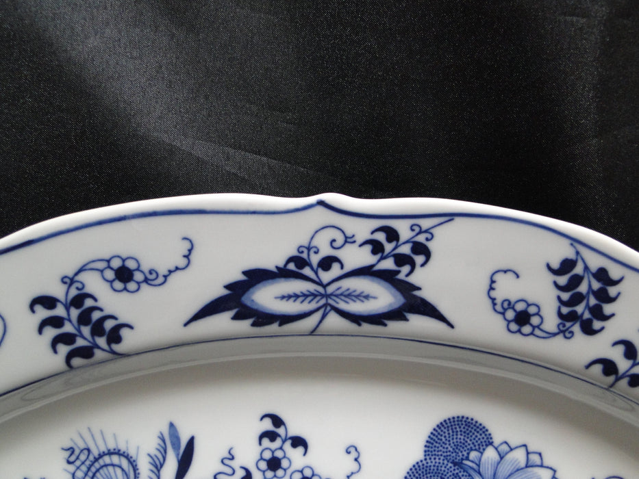 Blue Danube, Blue Onion: Oval Serving Platter, 15 3/4" x 11 1/4"