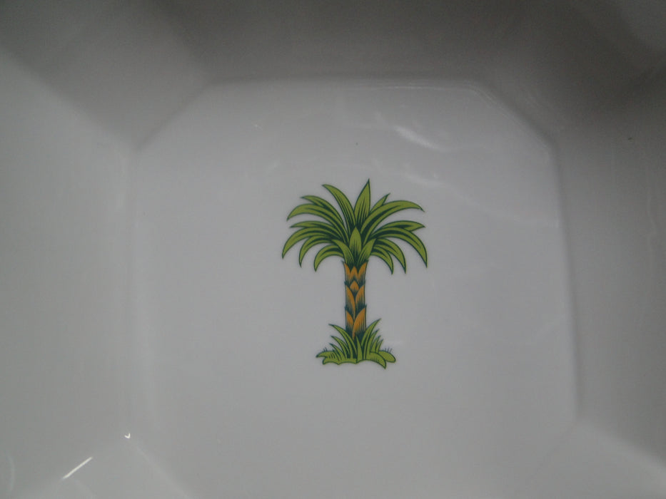 Villeroy & Boch Caribic, Green Palm Tree: Serving Bowl (s), 9" x 3 1/4" Tall