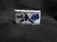 Blue Danube, Blue Onion: Set of Six Napkin Rings, 2 1/4" x 1 1/8" x 1 1/8" Tall