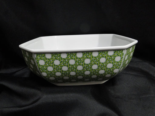 Villeroy & Boch Caribic, Green Palm Tree: Serving Bowl, 8" x 3" Tall