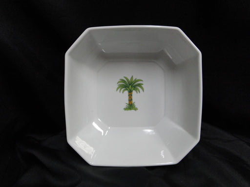 Villeroy & Boch Caribic, Green Palm Tree: Serving Bowl, 8" x 3" Tall