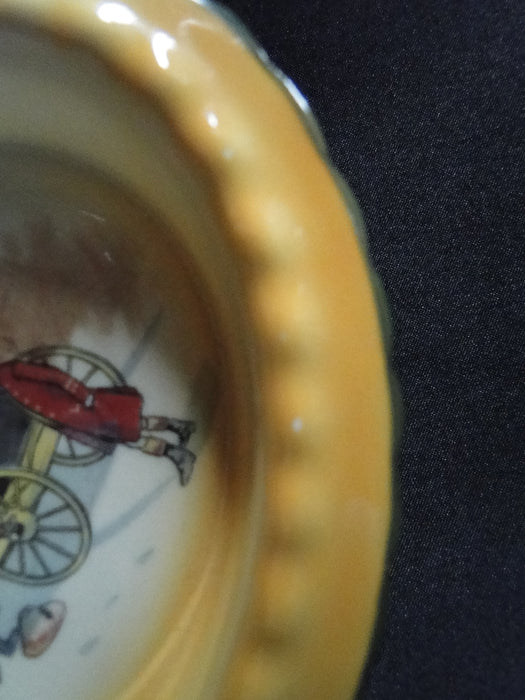 Royal Doulton Coaching Days, Climbing onto a Stagecoach: Nut Bowl, 5 5/8", 16b