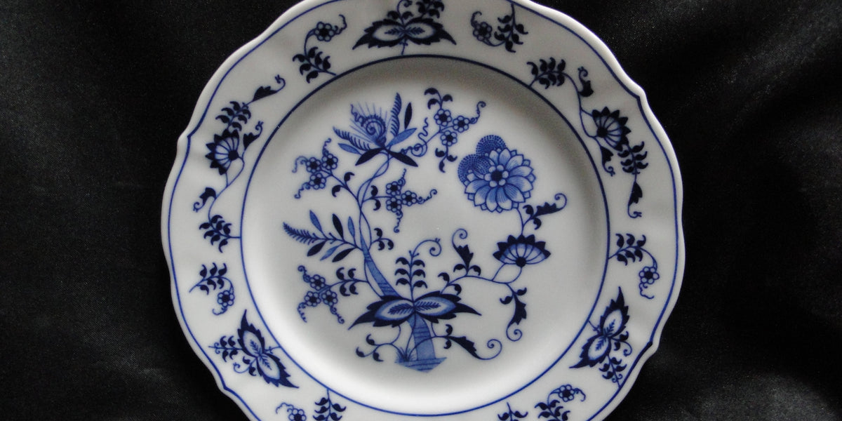 Blue Danube, Blue Onion: Bread Plate (s), 6 3/4