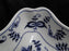 Blue Danube, Blue Onion: Triangular Serving Bowl, 9 1/2" x 2" Tall