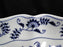 Blue Danube, Blue Onion: Triangular Serving Bowl, 9 1/2" x 2" Tall