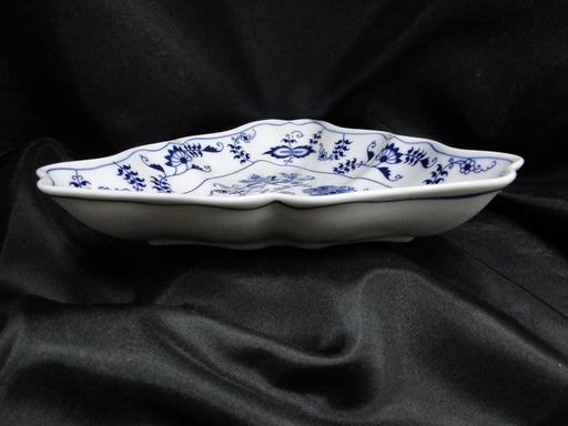 Blue Danube, Blue Onion: Triangular Serving Bowl, 9 1/2" x 2" Tall
