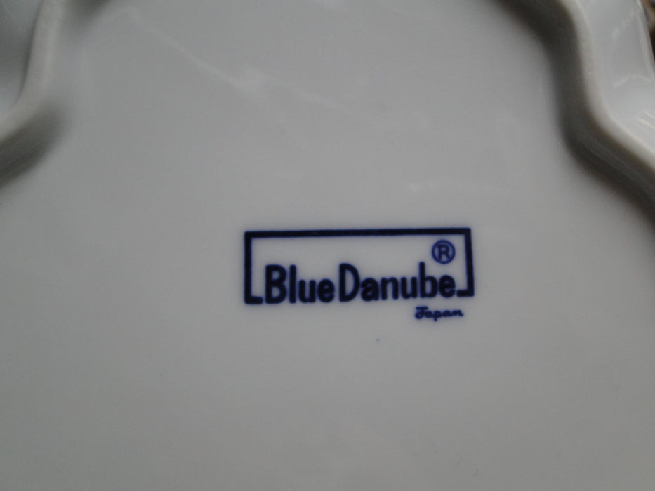 Blue Danube, Blue Onion: Triangular Serving Bowl, 9 1/2" x 2" Tall