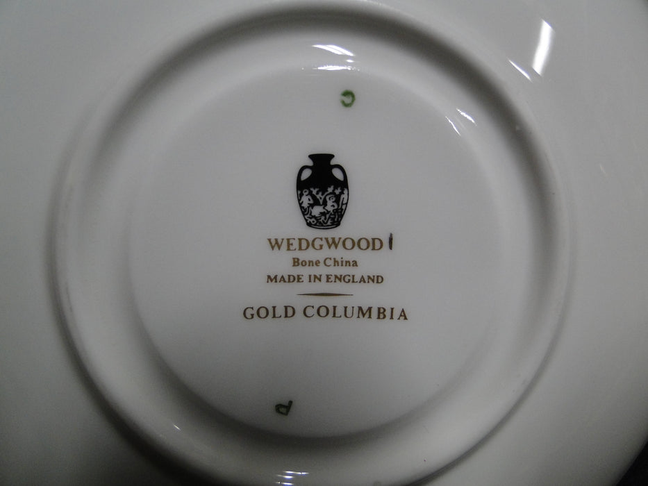 Wedgwood Columbia Gold, Dragons, Flowers: Cup & Saucer Set (s), 2 1/4"