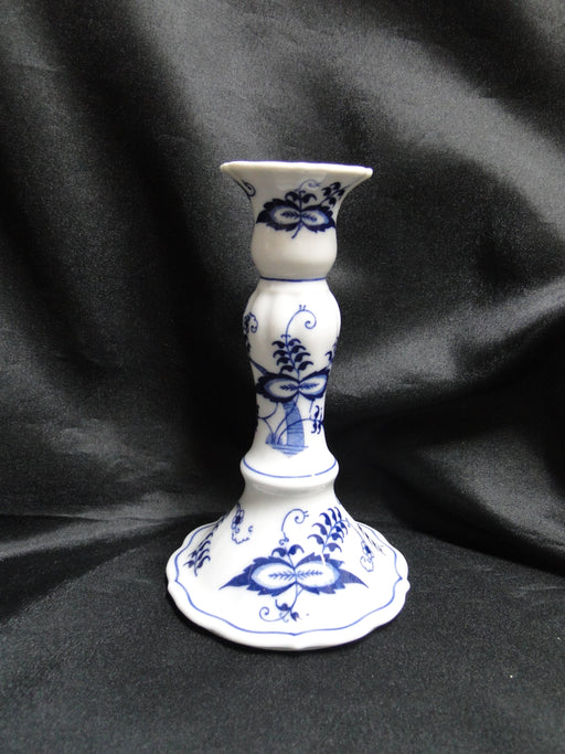 Blue Danube, Blue Onion: Candlestick (s), 6 1/4" Tall