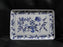 Blue Danube, Blue Onion: Rectangular Tray, 10 1/2" x 7"