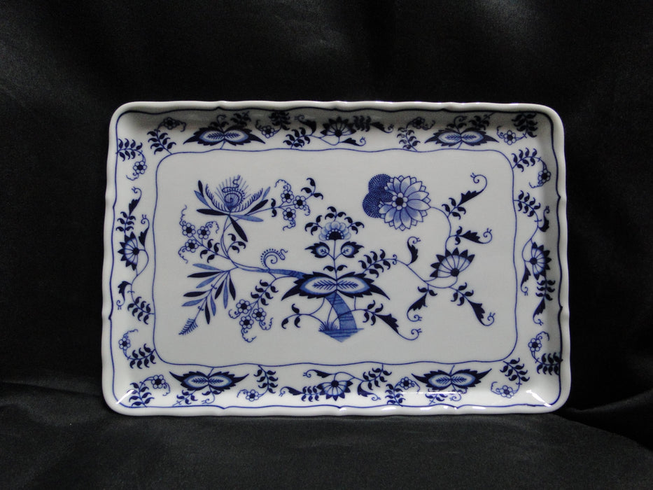 Blue Danube, Blue Onion: Rectangular Tray, 10 1/2" x 7"