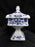 Blue Danube, Blue Onion: Wedding Bowl & Lid, 8 1/4" Tall