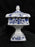 Blue Danube, Blue Onion: Wedding Bowl & Lid, 8 1/4" Tall