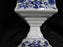 Blue Danube, Blue Onion: Wedding Bowl & Lid, 8 1/4" Tall