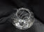 Clear w/ Swirl Cuts: Vase, 4 1/4" Tall, 3 1/2" Widest Diameter -- MG#269