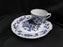Blue Danube, Blue Onion: Snack Plate & Cup Set (s), 8 1/4" x 7 78" Plate