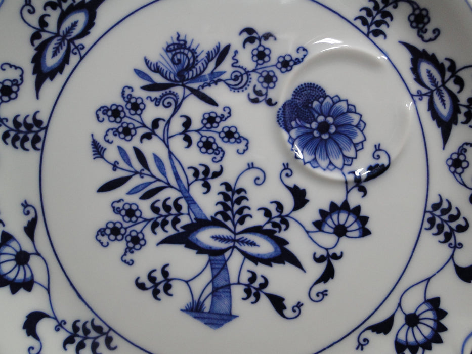 Blue Danube, Blue Onion: Snack Plate & Cup Set (s), 8 1/4" x 7 78" Plate