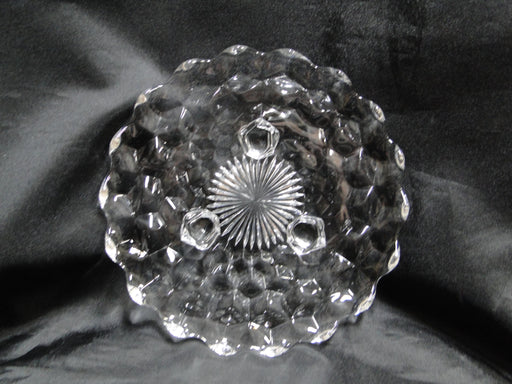 Fostoria American Clear: 3-Toed Small Round Tidbit Tray, 7 3/4" x 1.5" Tall