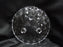 Fostoria American Clear: 3-Toed Small Round Tidbit Tray, 7 3/4" x 1.5" Tall