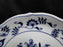 Blue Danube, Blue Onion: Snack Plate & Cup Set (s), 8 1/4" x 7 78" Plate