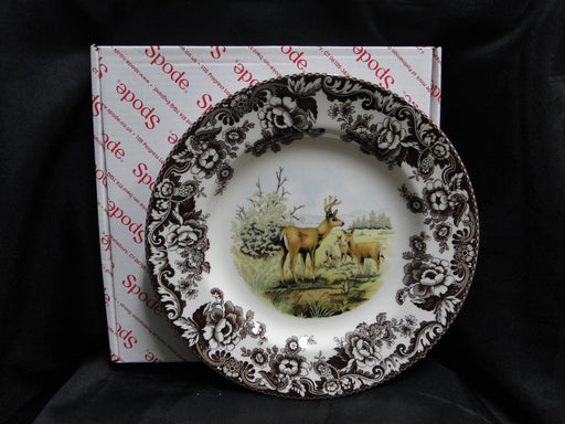 Spode Woodland Mule Deer, England: NEW Dinner Plate (s), 10 1/2", Box