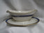 Pickard Josephine Blue, Laurel, Blue Band: Gravy Boat w/ Attached Underplate