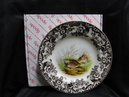 Spode Woodland Quail Game Bird, England: NEW Dinner Plate (s), 10 1/2", Box