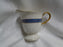 Pickard Josephine Blue, Laurel, Blue Band: Sugar Bowl Only, No Lid, 3"