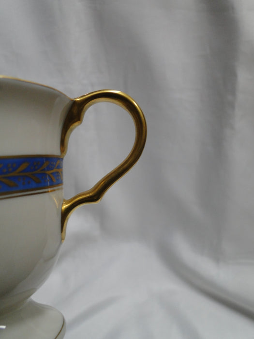 Pickard Josephine Blue, Laurel, Blue Band: Sugar Bowl Only, No Lid, 3"