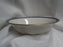 Pickard Josephine Blue, Laurel, Blue Band: Oval Serving Bowl, 9 1/2" x 7"