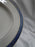 Pickard Josephine Blue, Laurel, Blue Band: Oval Serving Platter, 12.25" x 9.25"