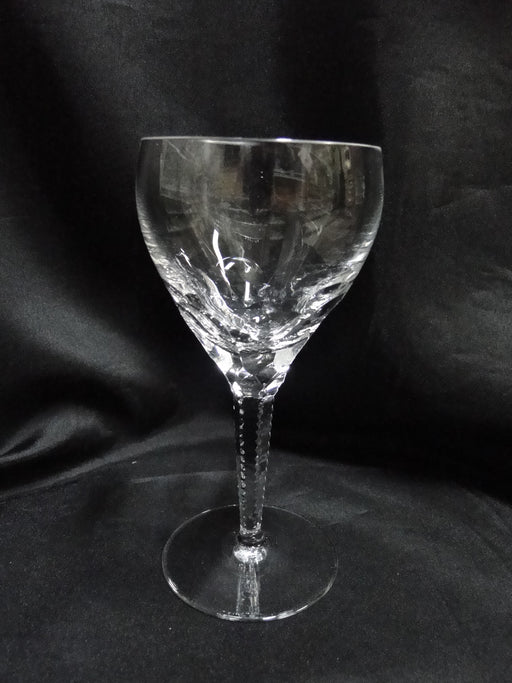 Barthmann Narziss, Cut Panels & Stem: Water Goblet (s), 6 3/8" Tall