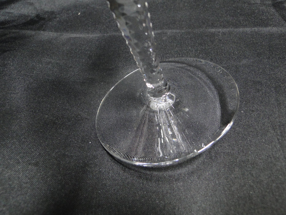 Barthmann Narziss, Cut Panels & Stem: Water Goblet (s), 6 3/8" Tall