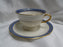 Pickard Josephine Blue, Laurel, Blue Band: Cup & Saucer Set (s), 2 3/8" Tall