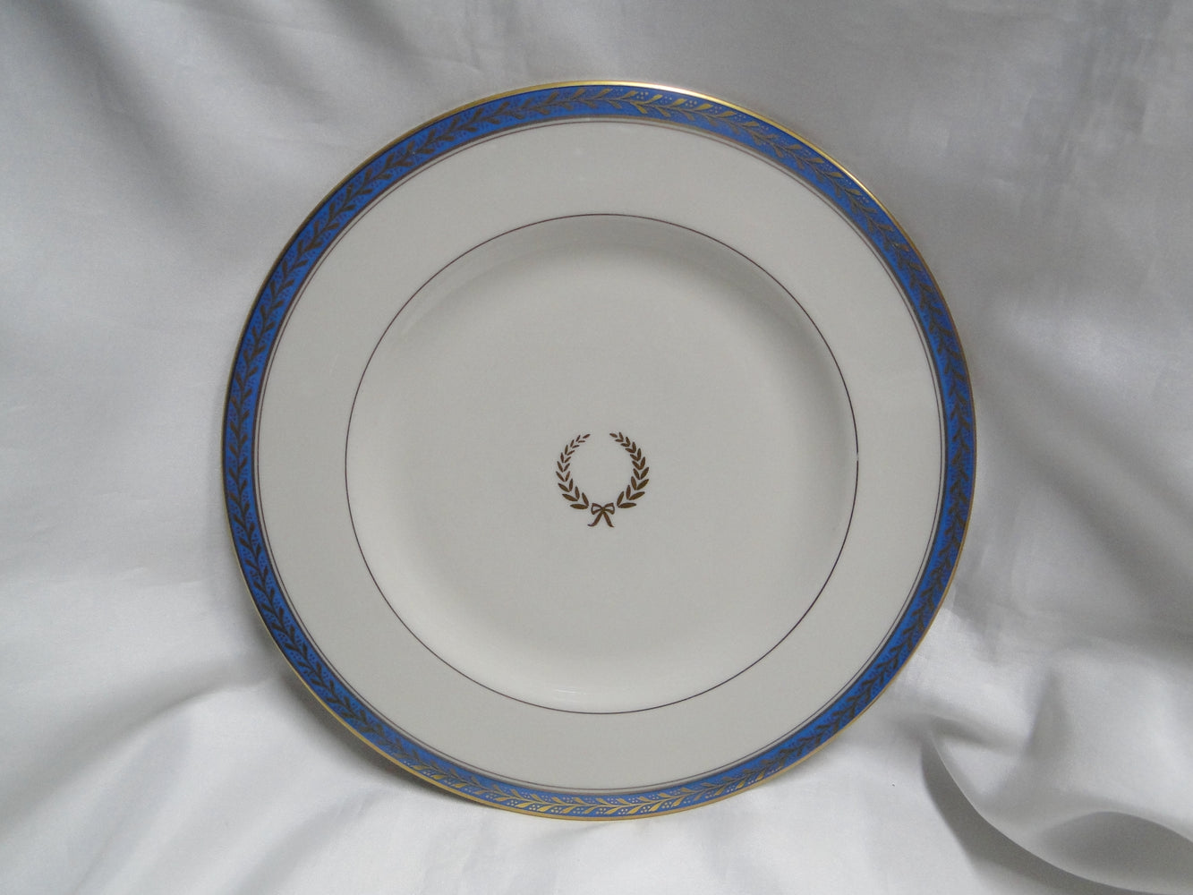 Pickard Josephine Blue, Laurel, Blue Band: Dinner Plate (s), 10 1/2" - 10 3/4"