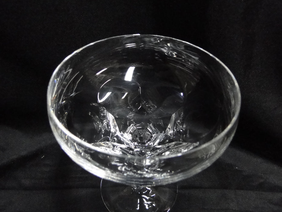 Barthmann Narziss, Cut Panels & Stem: Champagne / Sherbet (s), 4 3/8" Tall