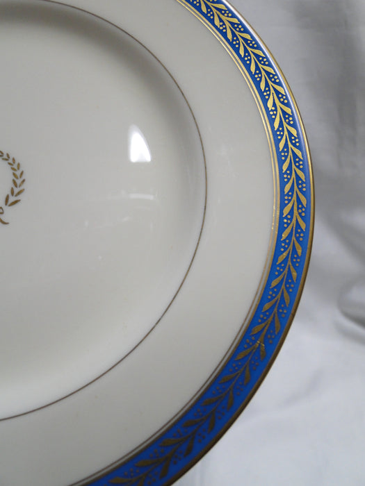 Pickard Josephine Blue, Laurel, Blue Band: Salad Plate (s), 8 1/4"