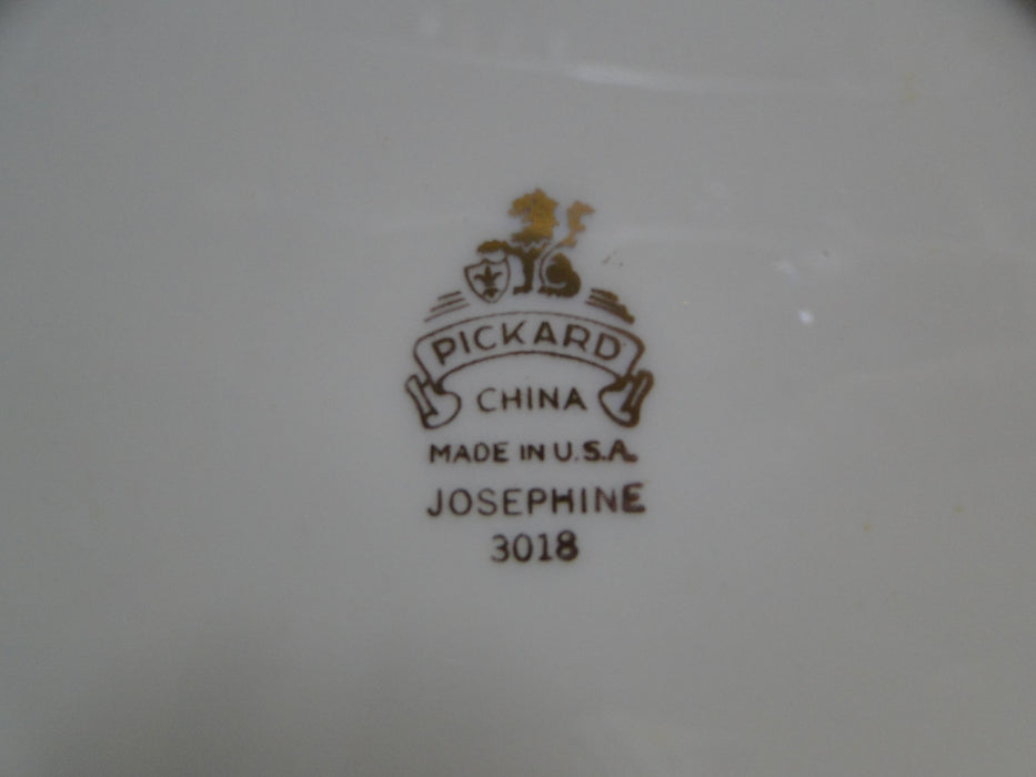 Pickard Josephine Blue, Laurel, Blue Band: Bread Plate (s), 6 3/8"