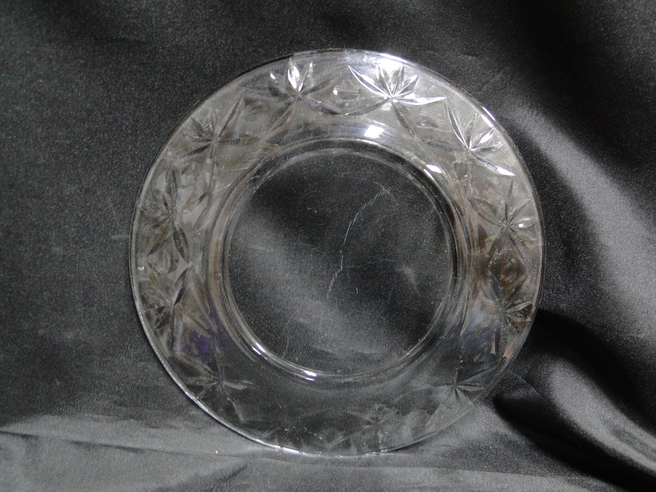 Glastonbury Lotus York, Cut Fans: Luncheon Plate (s), 7 3/4", Scratches