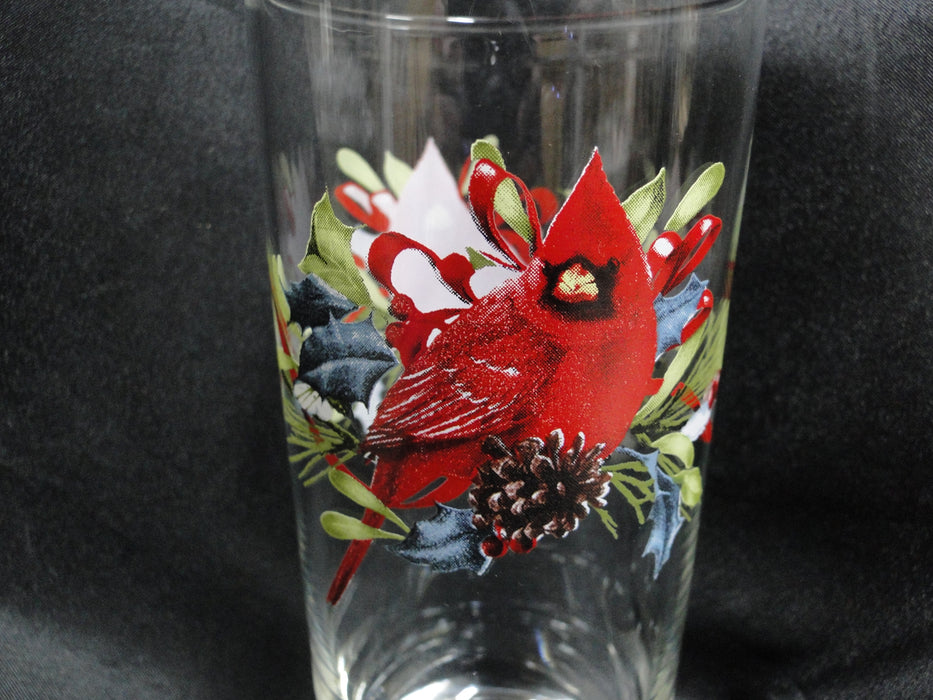 Lenox Winter Greetings, Cardinals, No Gold Trim: Highball / Tumbler (s), 6 3/8"