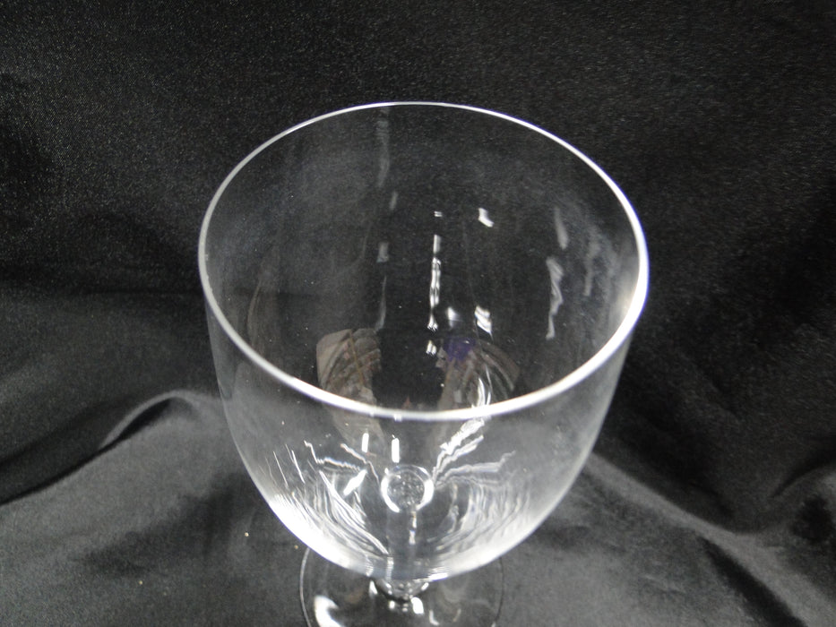 Baccarat Perfection, Smooth: Water or Wine  Goblet, 7 1/8" Tall, As Is