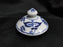 Blue Danube, Blue Onion: Sugar Bowl & Lid, 4 3/4" Tall