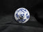 Blue Danube, Blue Onion: Sugar Bowl & Lid, 4 3/4" Tall